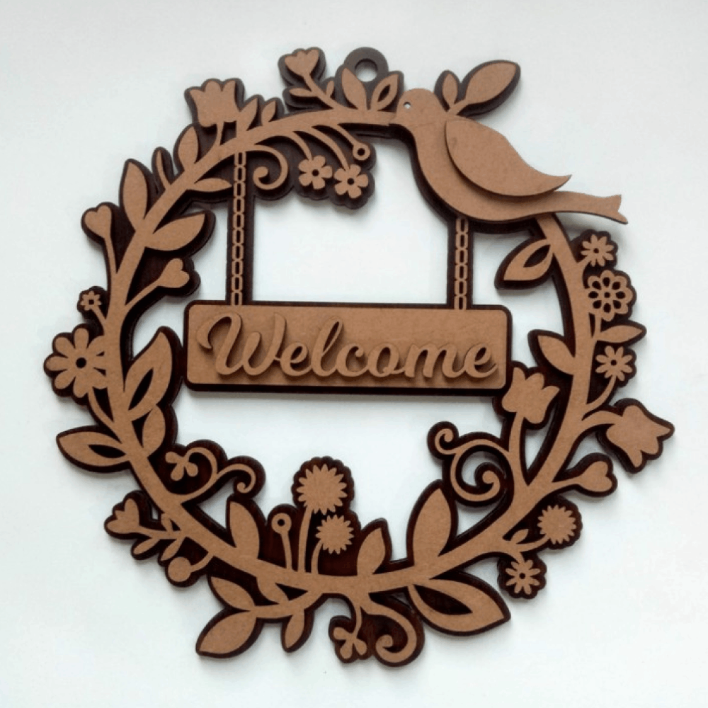 Custom MDF Name Board