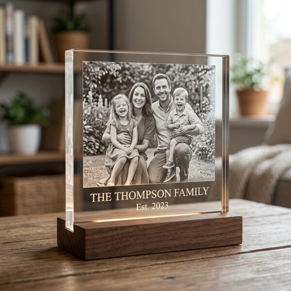 Photo Engraved Acrylic Plaque