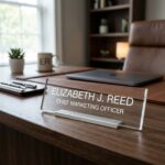 Personalized Office Desk Name Plate