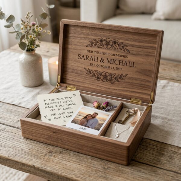 Personalized Memory Keepsake Box
