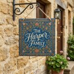 Custom Home Name MDF Board