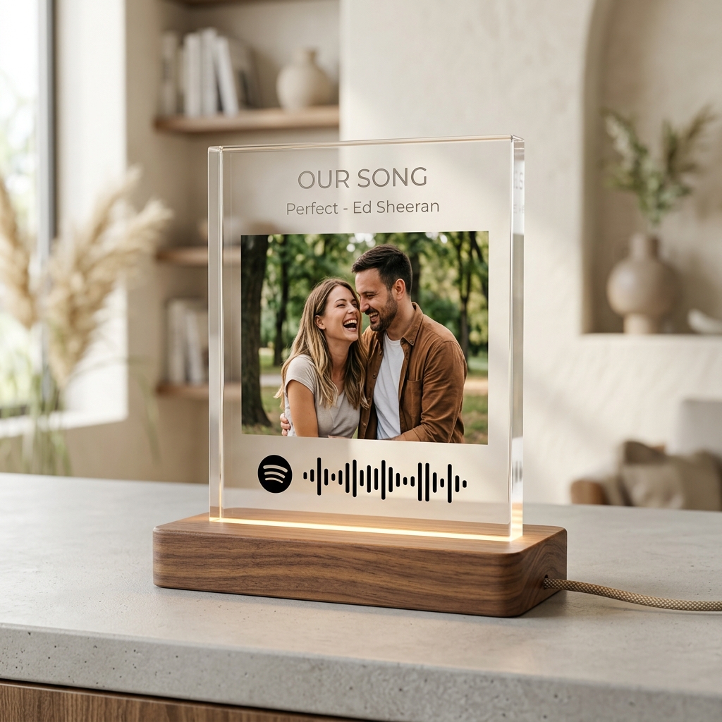 Custom Music Code Photo Frame