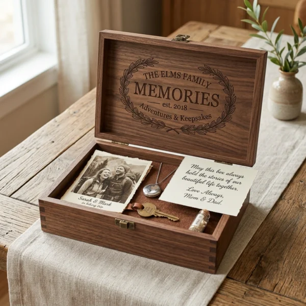 Personalized Memory Box Gift Set