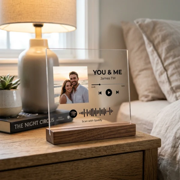 Custom Spotify Song Photo Frame